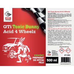 GTi Toxic Bunny – Acid 4 Wheelz (500ml)